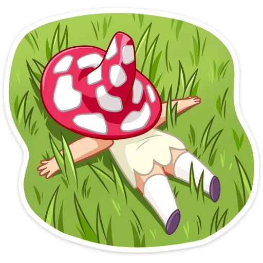 maroussia, cogumelo anti cogumelo, anime anime, flyer de menina