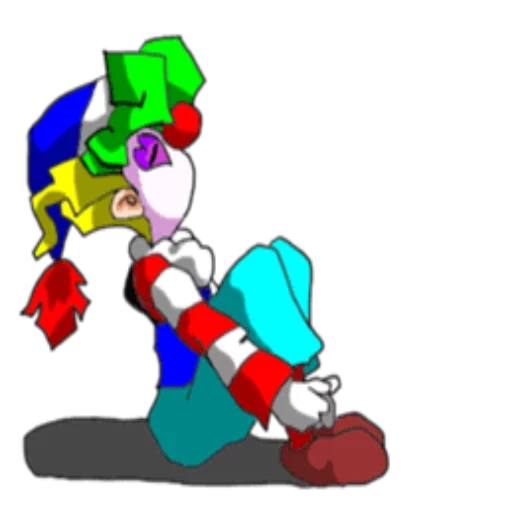 jester, anime, clown, mario shy gal, fictional character