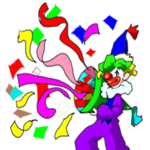 le persone, forbici da clown, clown 13 posizioni di carte, 13 re delle carte terra picco clown