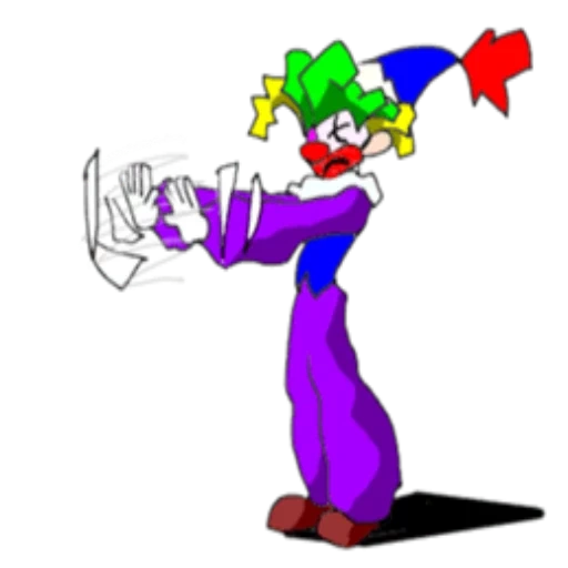 clown, joker joker, batman joker, ledger joker, duffy duck joker