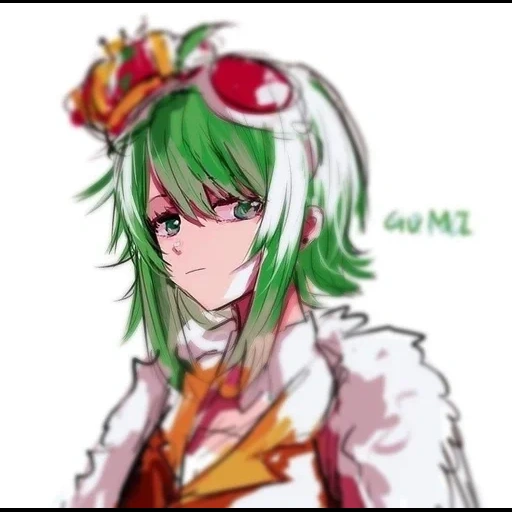 gumi, houttuynia cordata, gumi vocaloid, kira art gumi, vocaloid hatsune miku