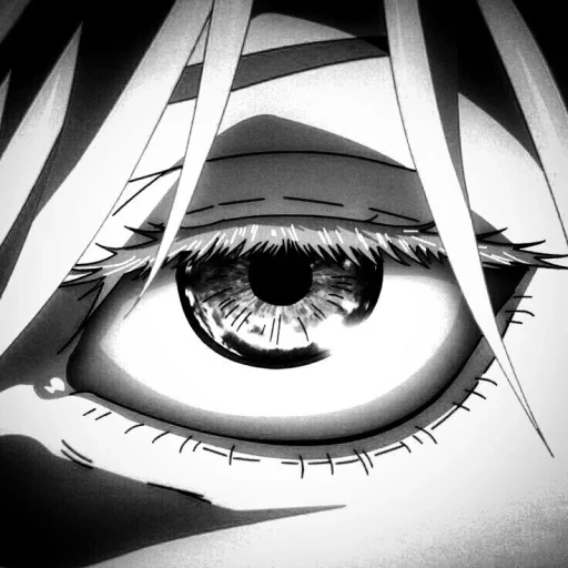 immagine, gli occhi dell'anime, gli occhi di manga, occhi anime, disegni anime dell'occhio