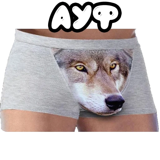 underwear, underwear wolf, wolf underwear meme, coward wolf looks forward to reality, underwear wolf man looks forward to reality
