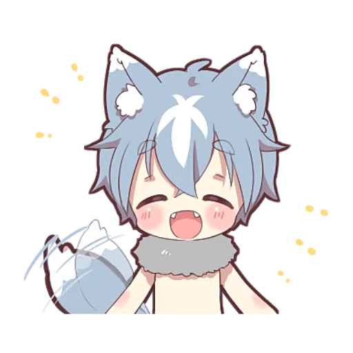 lupo, ash kitten, anime di kawai, personaggio di anime