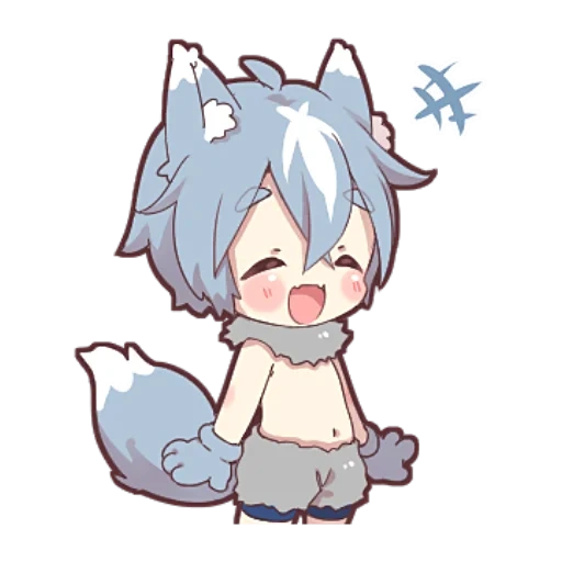 lobo, ash kitten, personagem de anime