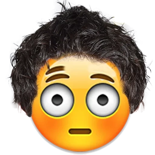 emoji, emoji, expression pack curly hair, have a furry expression