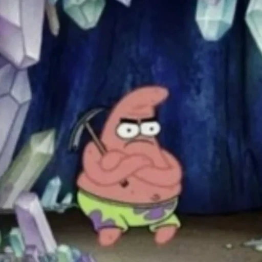 patrick, memic sponge bob, patrick kirka, patrick communist, patrick found diamonds