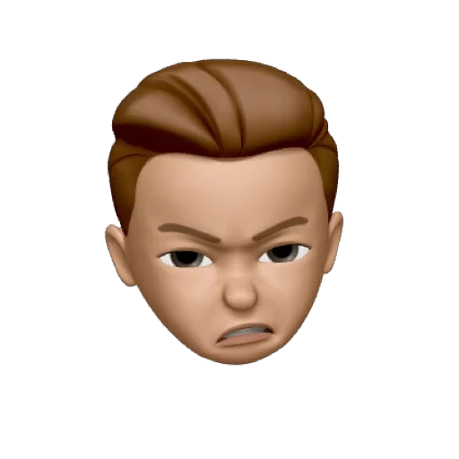 junge, mensch, frisuren, illustration, memoji apfel