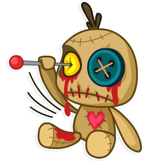 voodoo, voodoo doll, voodoo doll, voodoo doll cartoon