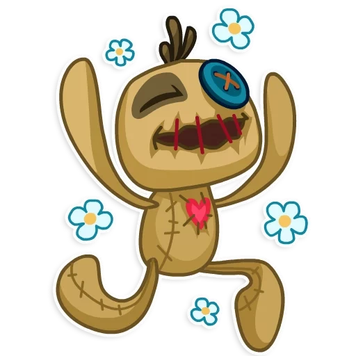 kayu, boneka voodoo, boneka voodoo