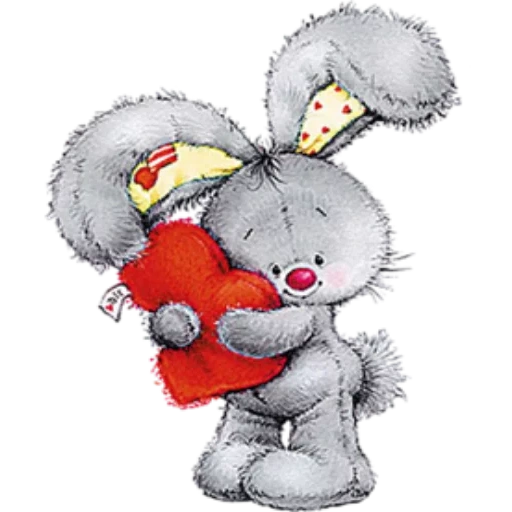 bunny com o coração, coração de coelho, coração de coelho, desenho do coração do coelho, feliz dia dos namorados bunny