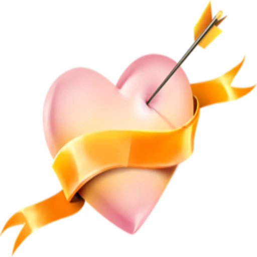 about love, clipart heart, the heart is an arrow, heart with an arrow