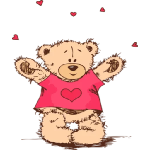 teddy heart, the little bear heart, teddy bear heart, happy valentine bear, happy valentinstag für teddybär