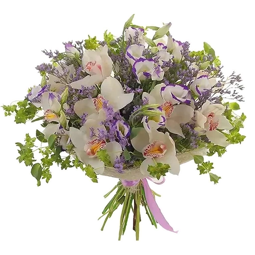 buket eustoma, buket anggrek, buket lizianthus, bunga bunga karangan bunga anggrek, buket eastoma rose