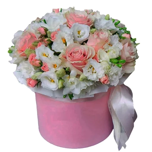 ramo, caja de ramo, caja de flores, flores de cajas, flores de una caja de sombrero
