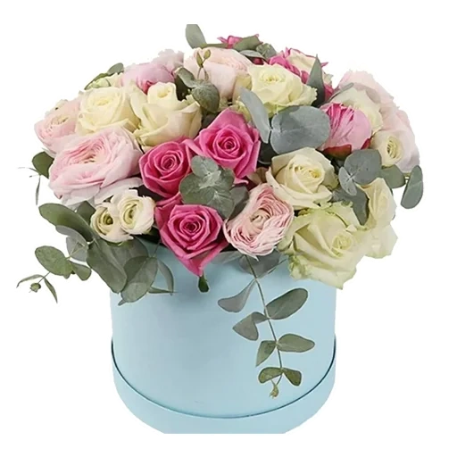 blumenkiste, ein strauß einer hutkiste, blumensträuße, blumen von hutkisten, hutkiste mit blumen