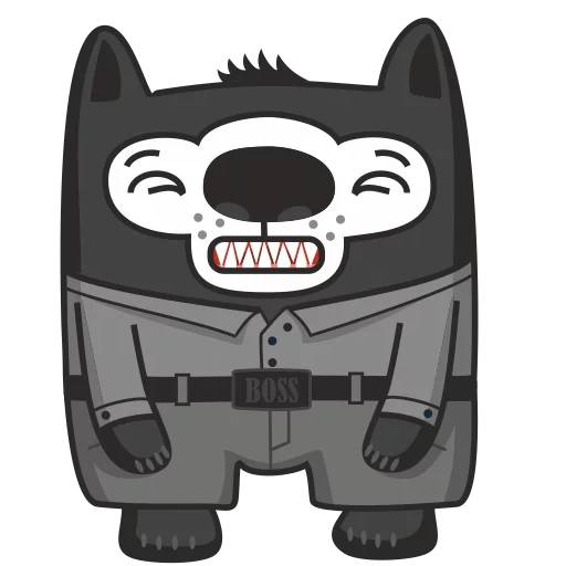 parker, gato, sorriso de gato, batman chibi