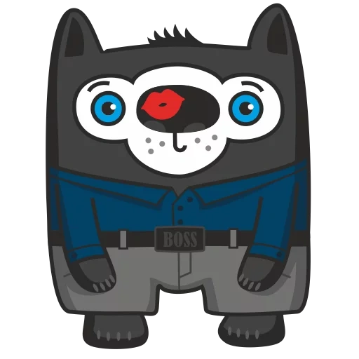 búho, personalizado, sonrisa de gato, palabra de gato