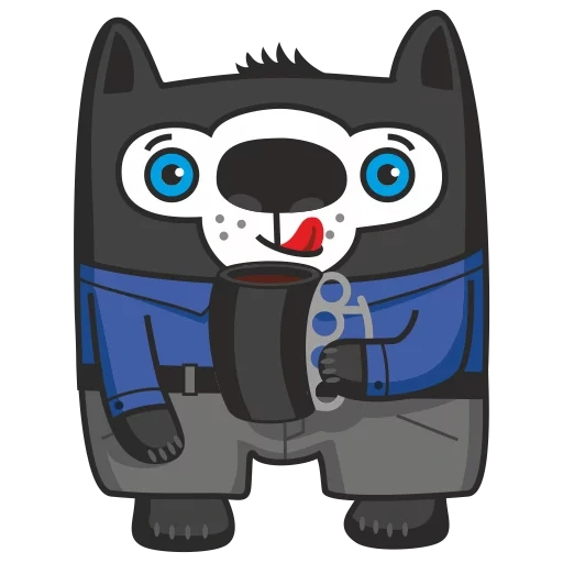 raccoon, messenger cat