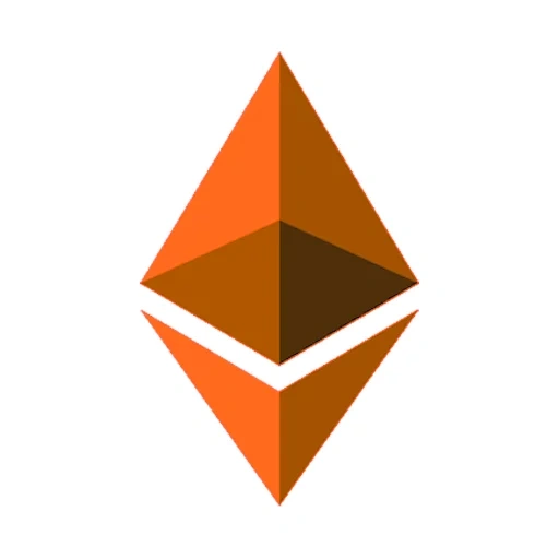 ethereum, triangle, géométrique, pictogramme, logo ethereum
