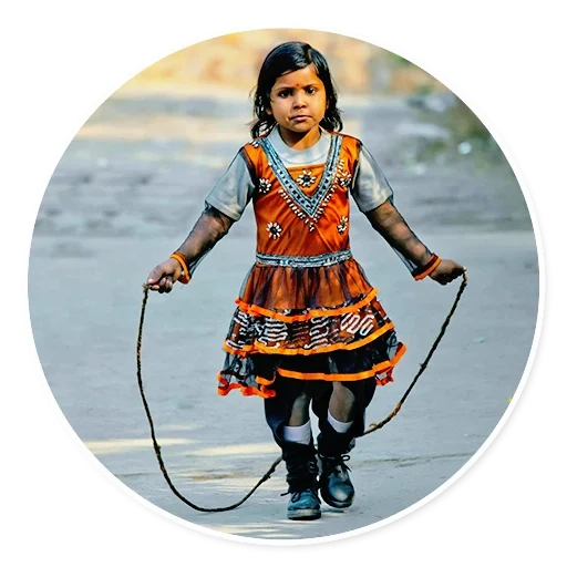 the little girl, die nationaltracht, indigene indianer, the indian woman, die kleider der völker der welt
