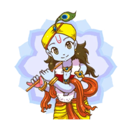 krishna, hari krishna, desenho de krishna, animashny krishna