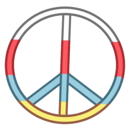 das zeichen der welt, hippie zeichen, pacifik zeichen, hippie symbol