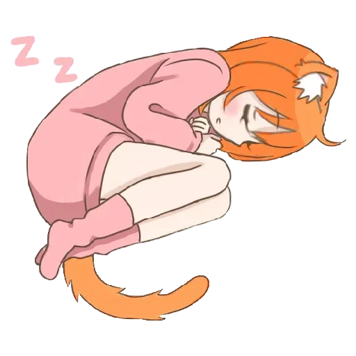 кот, чибик спит, споки ноки, горячие аниме, mabel pines 34