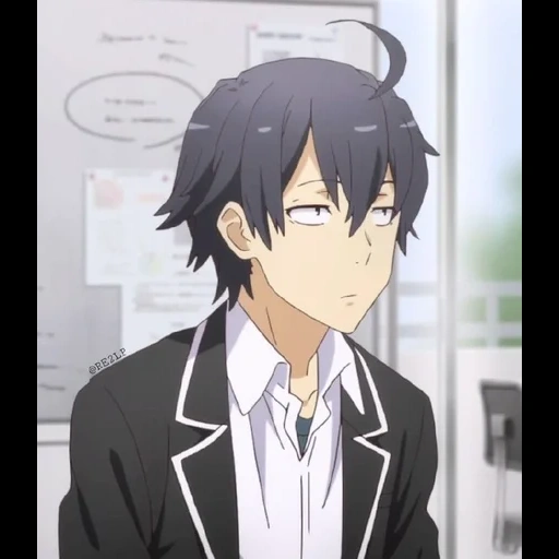 personagens de anime, hikigay khachiman, oregairu hikigay, cuba77 oregaru 3, hachiman hikigaya