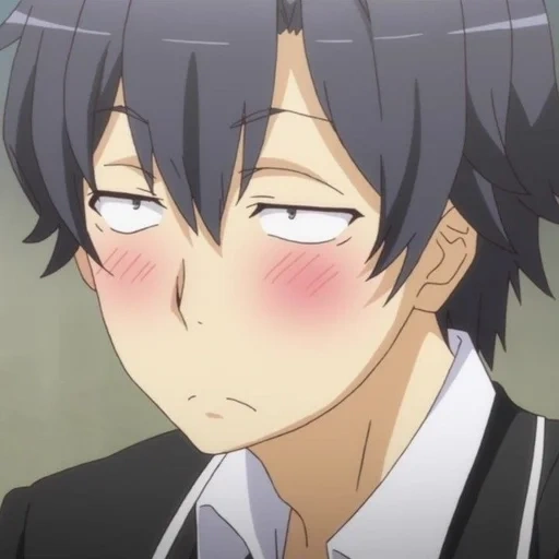 hachiman, hachiman hiku, personnages d'anime, hikigaya hachiman screen