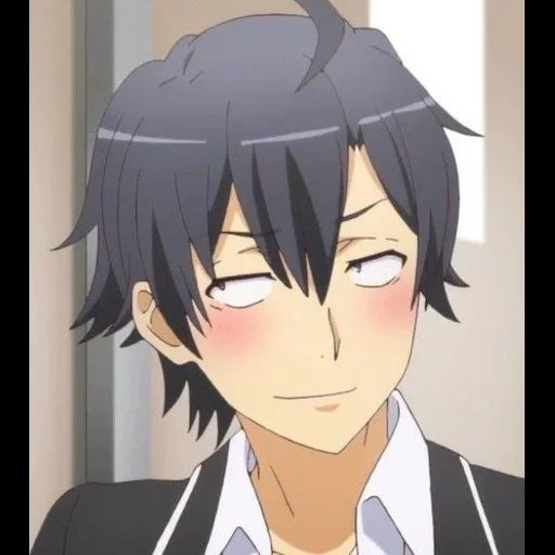 khachiman, karakter anime, hikigay khachiman, hikigaya hachiman, anime hikigay khachiman