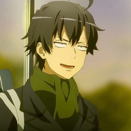 anime, anime best, personaggio di anime, hiya hachimei, anime oregairu otto poli man