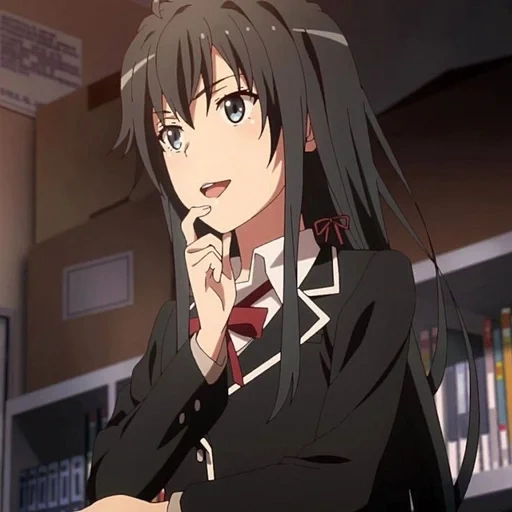 anime girl, i personaggi degli anime, anime yukino yukinoshita, stagione 2 di oregon anime, screenshot di yukinoshita yukina