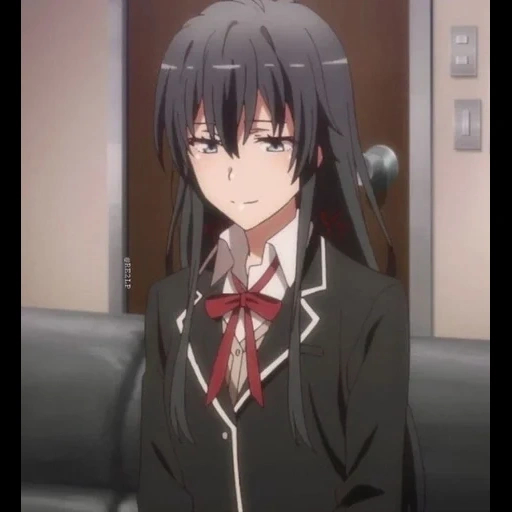gadis anime, karakter anime, yukinoshita yukin, yukinoshita yukino, screenshot yukinoshita yukin