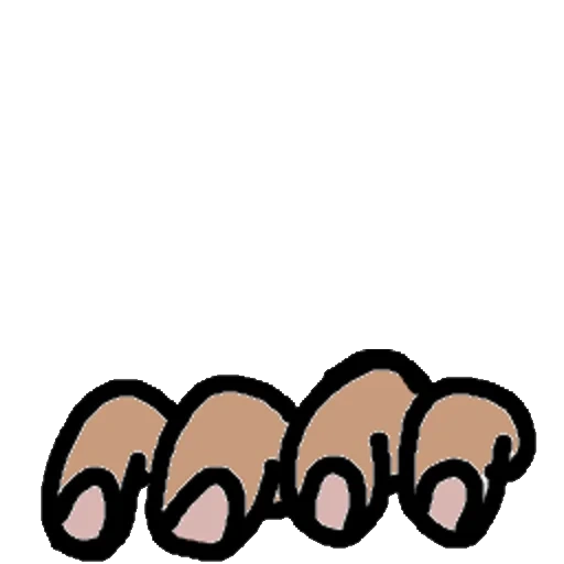 dedos, manicura, dedos del pie, pulgar, dibujo de clipart de dedos cruzados