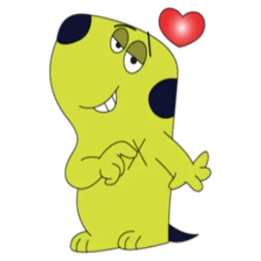 peng, buddy, characters, yellow frog, fictional character