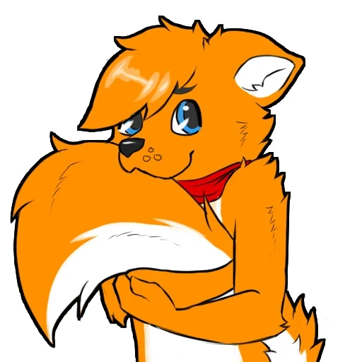 raposa, raposa, anime fox, desenhos peludos, raposas de desenhos animados