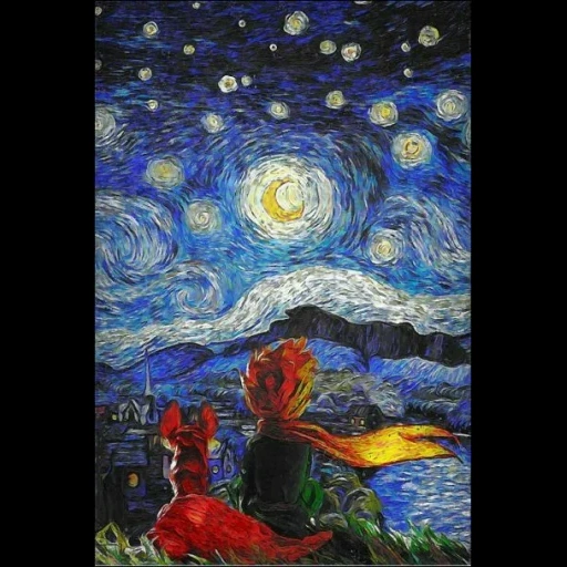 звёздная ночь, звёздная ночь ван гог, винсент ван гог звёздная ночь, картина ван гога звездная ночь, винсент ван гог звёздная ночь 1889