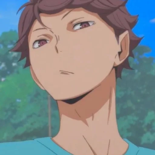 okawa, toshiro okawa, okawa volleyball, le mot hai ku, okawa volleyball anime
