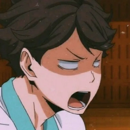haikyuu, oikawa takera, anime de voleibol, aobajosai oikawa, capturas de pantalla de oikawa tooru