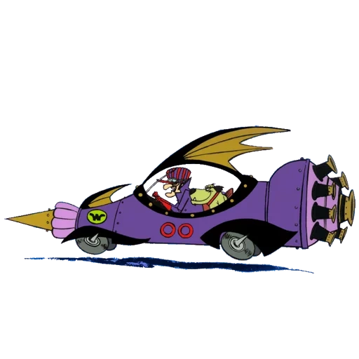 wacky races 1968, wakisega, crazy race, penelope's waki race, dastardly and muttley wacky races