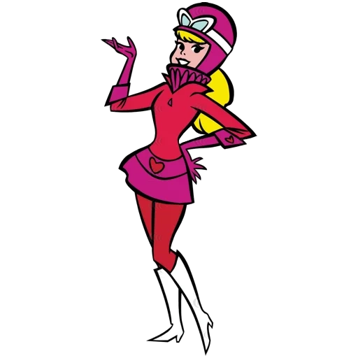 caricatura, cartoon network, penelope pitstop, penelope pitstop wacky, desenho animado de sábado