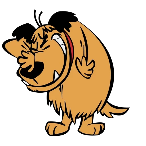 muttley, patan muttley, anjing itu kartun, kartun muttley, kartun anjing muttley