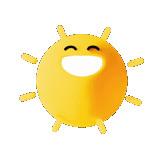 солнце, милое солнце, солнце желтое, улыбающееся солнышко, солнце мульт без фона