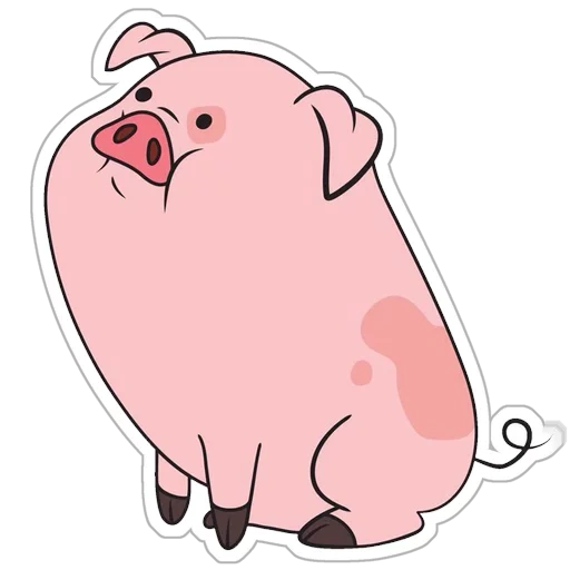 puffy, pump pig, gravity falls pukhlya, gravity falls pig