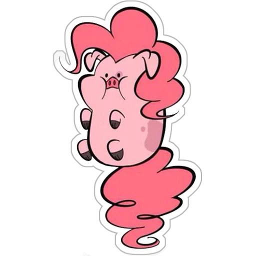 pinky pie, pinky pai chibi, chibi pony kicks, pinky pie original