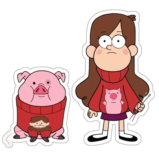 mabel pines, gravitasi jatuh, gravity falls mabel, heroes of gravity falls, karakter gravity folz