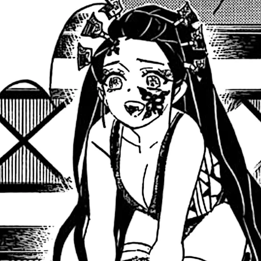 personaggi anime, duckle blade che disseziona i demoni, lama oiran che taglia i demoni, duckle blade dissecting manga demons, blade che taglia demoni demon gutaro