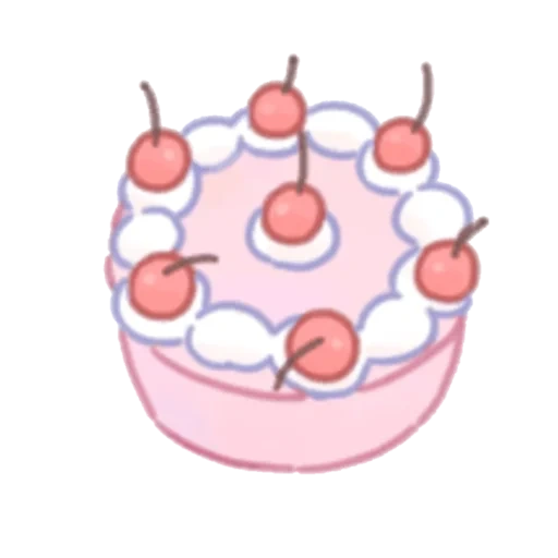 pastel, tortas, clipart, pastel de comida, tortas encantadores