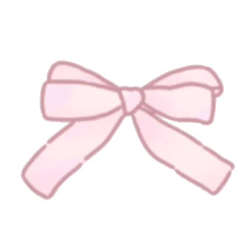 bow, bow tape, pink bow, the bow is pink, cartoon bow